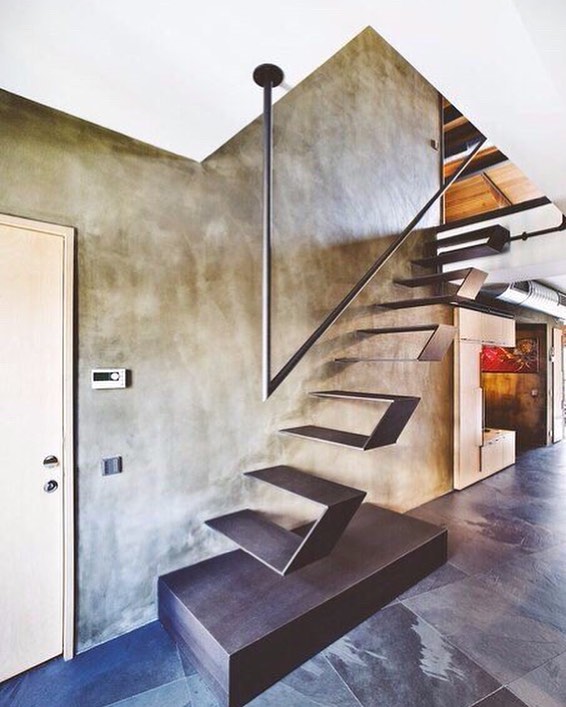 Стильная лестница для дома: фото, идея дизайна