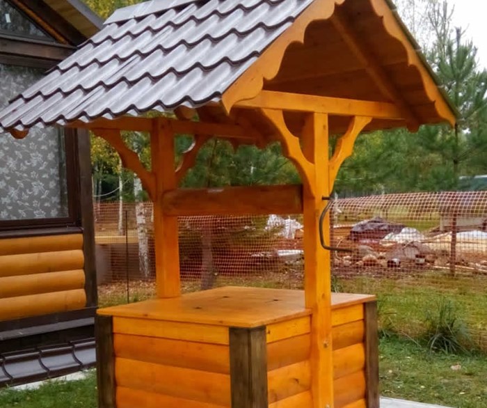 Колодец деревянный Колодец деревянный